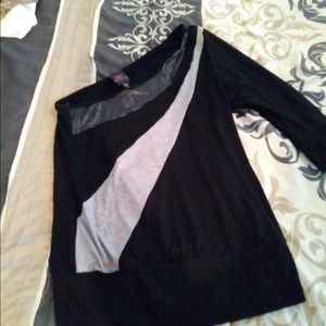 Bebe one shoulder top